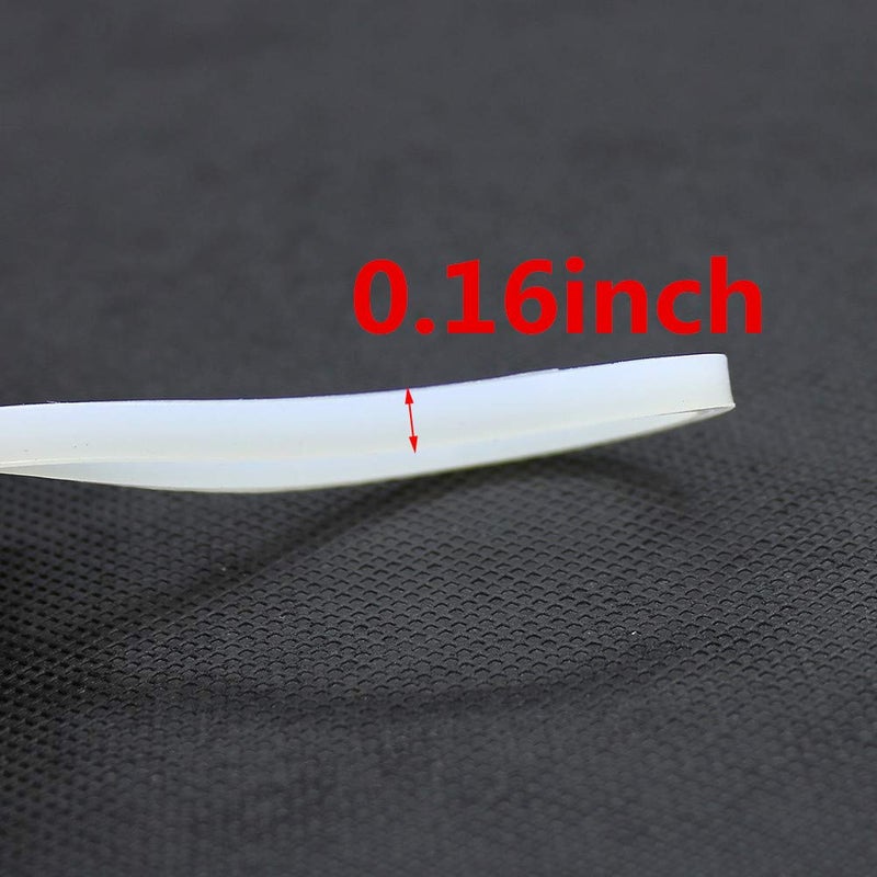 Anbige 4PCS White Rubber Sealing O-Ring Gasket Replacement Parts,Compatible with Ninja Juicer Blender Replacement Seals (4 3.22inch gaskets) - Image 3